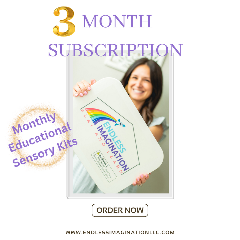 3 Month Educational Sensory Kit Subscription