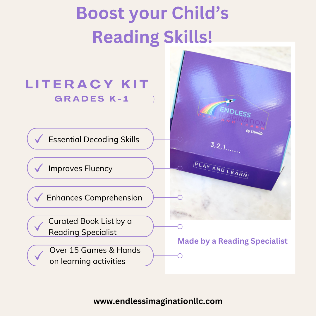 Literacy Kit Grades K-1 – Endless Imagination LLC