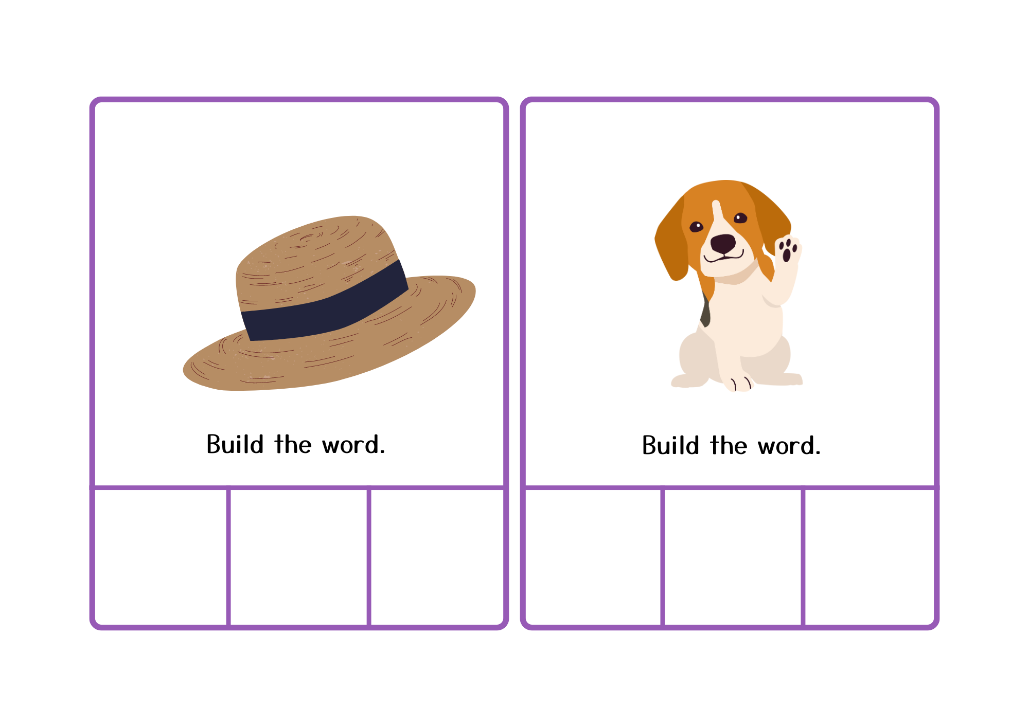 CVC Word Building Activity – Endless Imagination LLC