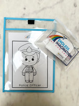 Travel Activity Kit- Police Theme