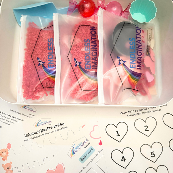 Valentine's Day Academic Sensory Kit